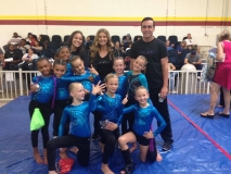 Gymnastics Competition Group Pic